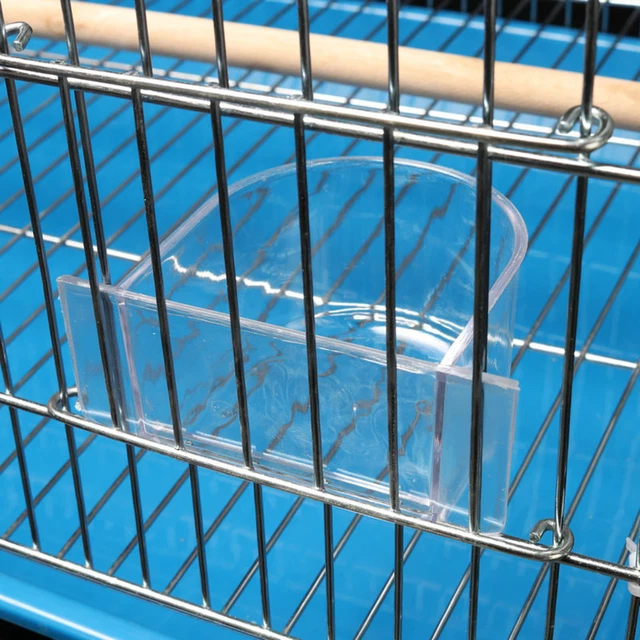 2PCS HUMMINGBIRD FEEDER Long Lifespan Food Storage Feeding Cup Cage