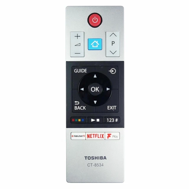 Telecomando Sostitutivo Per TV TOSHIBA 48L1433-DG E Modelli Simili - Funzioni Originali, Plug & Play, Senza Programmazione