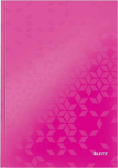 Leitz 46251023 Notizbuch WOW A4 liniert pink metallic NEU OVP