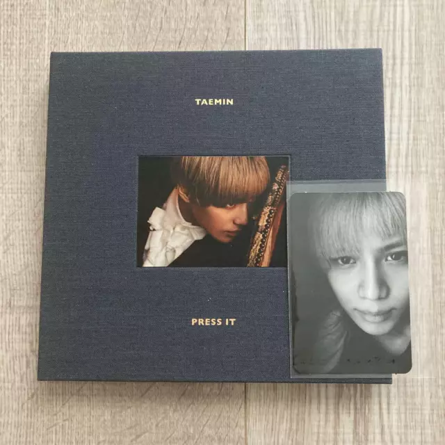 SHINee TAEMIN Solo Album PRESS IT CD+Photo Card Taemin Face