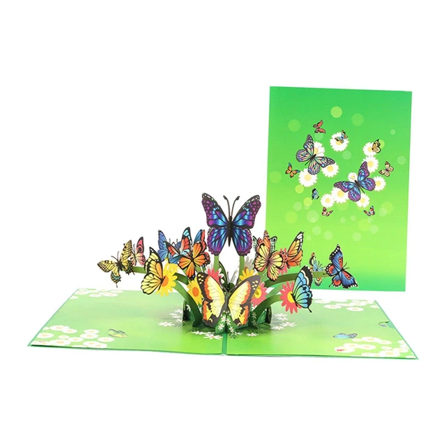 Biglietto di auguri 3D Origamo - Tulipani colorati - Ullallà