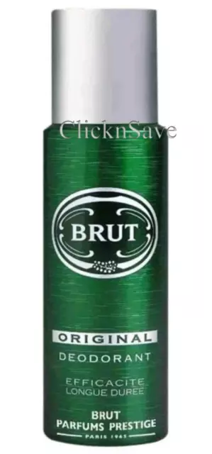 2x Brut Original Deodorant Spray Deo Body Spray For Men 200ml
