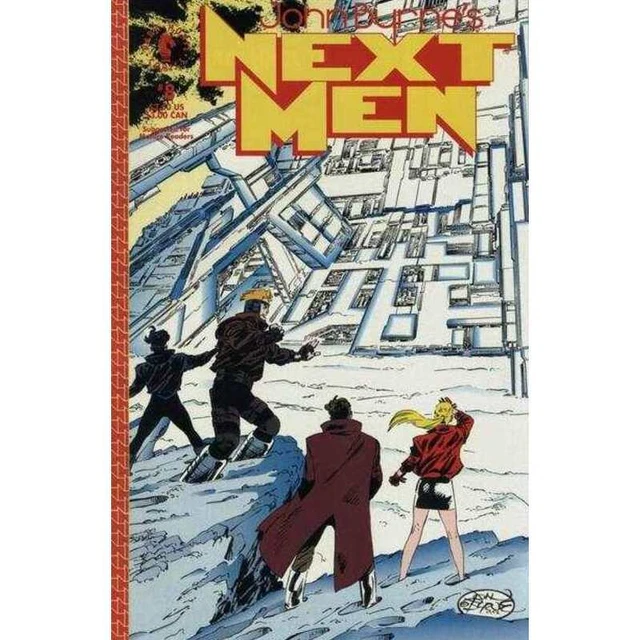 John Byrne's Next Men (1992 series) #8 in NM minus cond. Dark Horse comics [l@