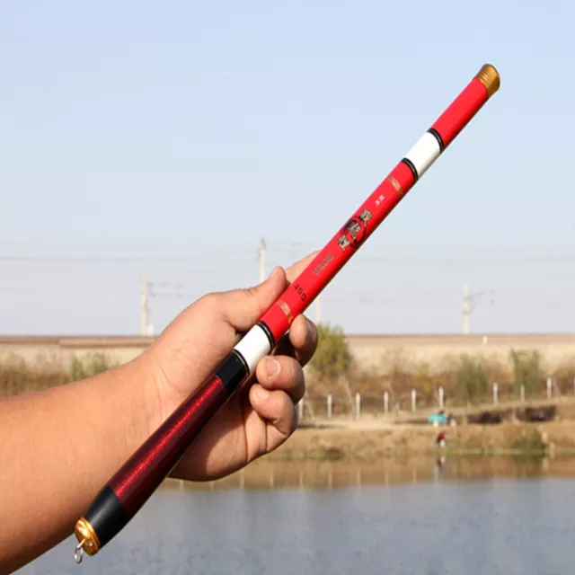 fr Telescopic Fishing Rod Portable 19 Sections Pole Tackle for