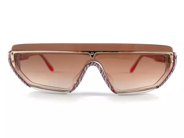 New Vintage Essilor Screen Shield Zephyr Gradient Lenses 1970'S Sunglasses