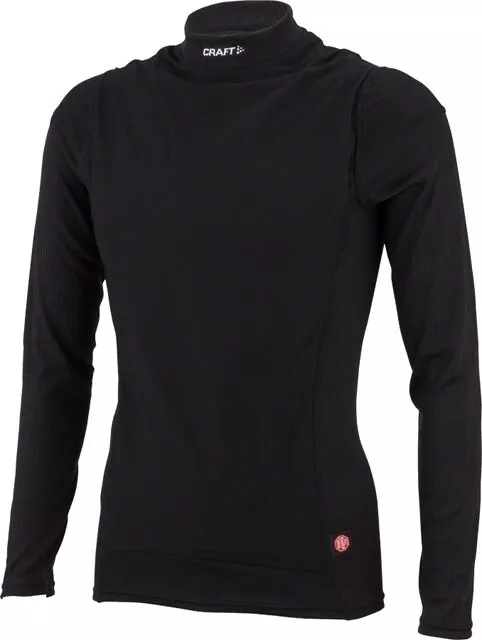 NEW CRAFT Pro Wind Stopper EXTREME BASE LAYER Long Sleeve SHIRT Crew M GORE NWT