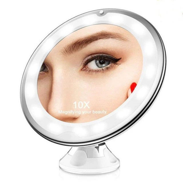 Touch Switch Makeup Mirror Flexible Beauty Mirror Magnifying Mirror  Bathroom