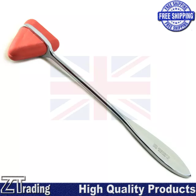 Percussion Reflex Taylor Hammer Tendon PHYSIOTHERAPY Neurology Red Rubber Head 2