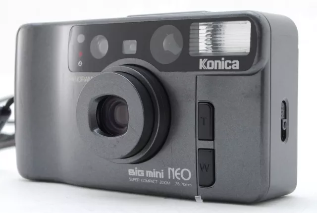 [OPTICS MINT] Konica Big Mini Neo Point & Shoot 35mm Film Camera From JAPAN