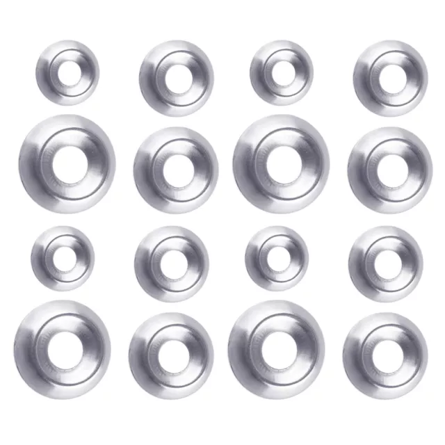 120X SCREW CUP WASHERS COUNTERSUNK SCREWS FINISHING GASKET STAINLESS STEEL Use