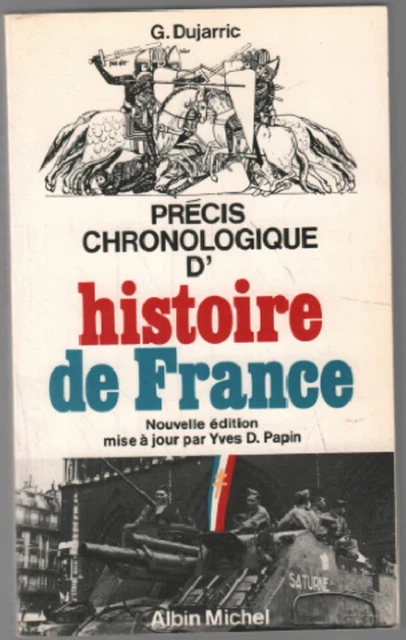 Précis Chronologique D'histoire De France (nouvelle édition mise à