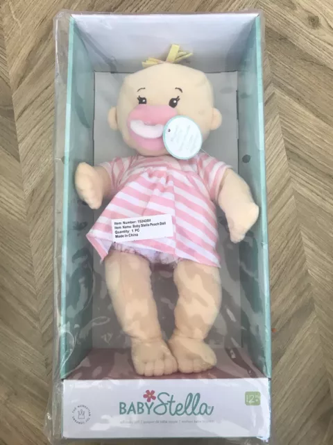 Manhattan Toy Baby Stella Peach Doll - BNIB