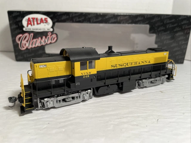 HO Atlas 8868 Susquehanna ALCO RS-1 Diesel Locomotive #248 DCC