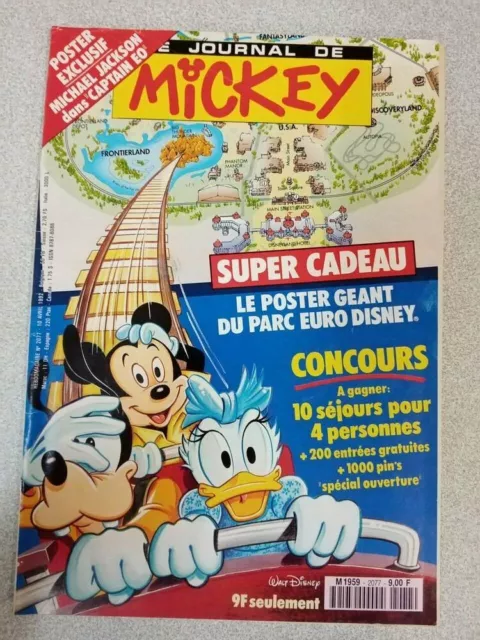 Le Journal de Mickey nº 2077 / Avril 1992 | Bon état