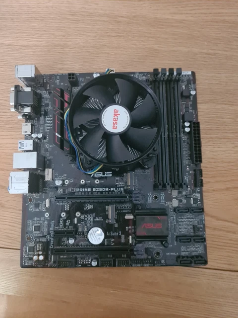 ASUS PRIME B250M-PLUS Micro ATX Motherboard + Intel i3 7100 CPU Bundle ...