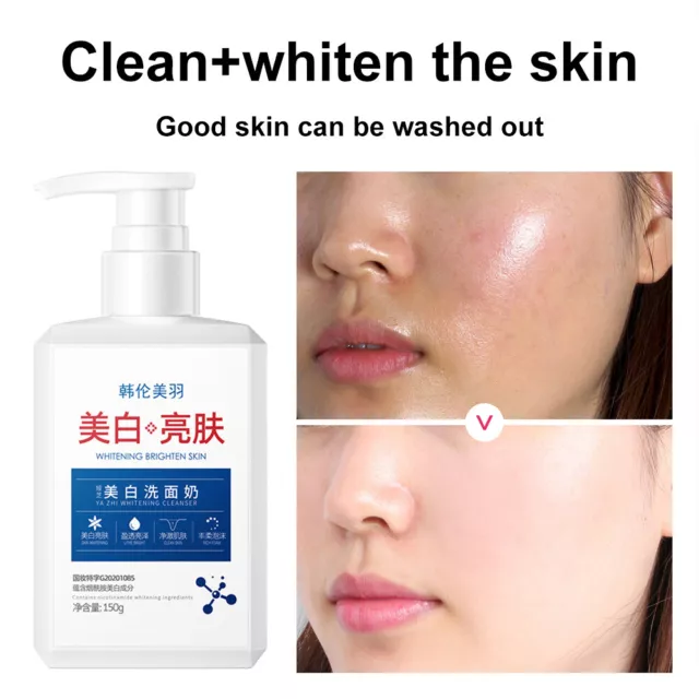 Facial Cleanser Foam Face Wash Nicotinamide Whitening Cleansing Clean Skin 150g