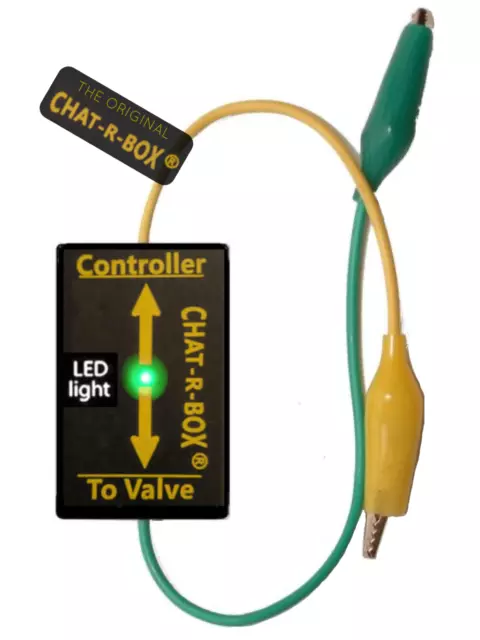 🔥 NEW! LED Original Chat-R-Box® Irrigation Valve Sprinkler Finder Locator  Kit