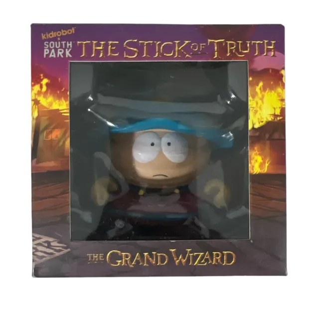 South Park KIDROBOT the Stick of Truth Grand Wizard Mini Cartman Figure 2013 NEW