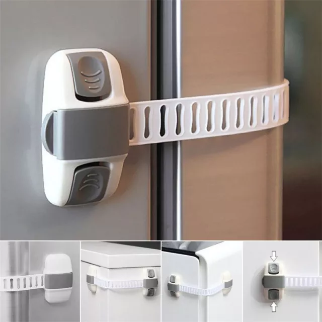 Safety Buckle Child Safety Lock Plastic Refrigerator Door Lock  Baby