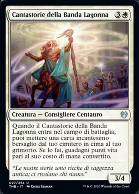 MTG 4x LAGONNA-BAND STORYTELLER EXC CANTASTORIE DELLA BANDA LAGONNA