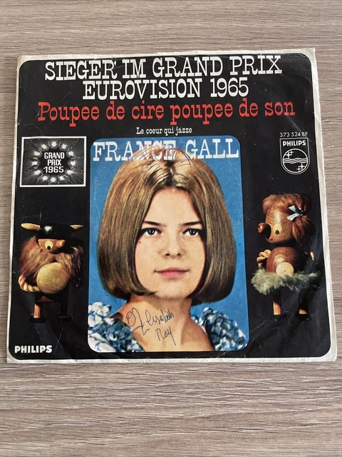 FRANCE GALL VINYLE Eurovision 1965 Germany EUR 20,00 - PicClick FR