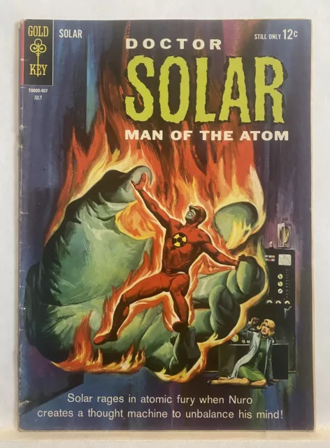 Doctor Solar Man Of The Atom #8 - Gold Key 1964 -VG/FN (5.0)