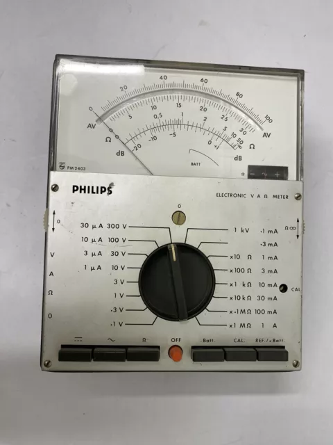 Philips PM2403 Analog Multimeter  (AM58)