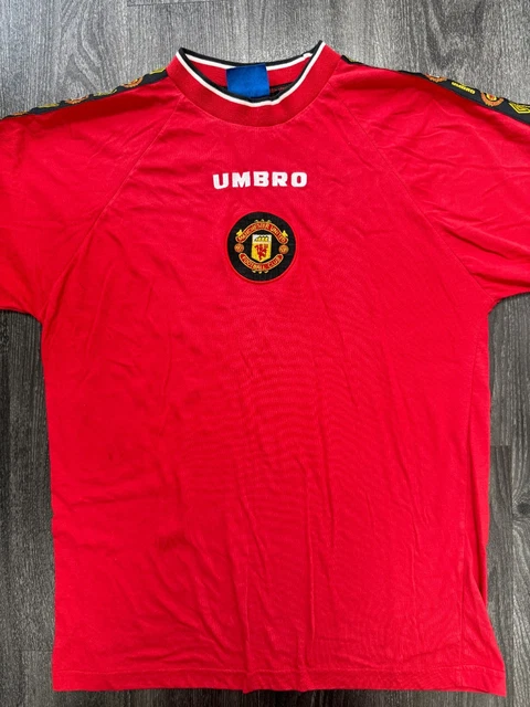 UMBRO MANCHESTER UNITED 1992 1993 1994 Training Shirt Kanye