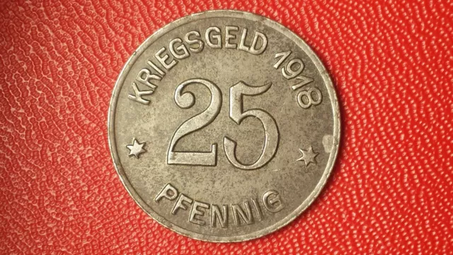 25 pfennig 1918 Stadt Coblenz- Kriegsgeld