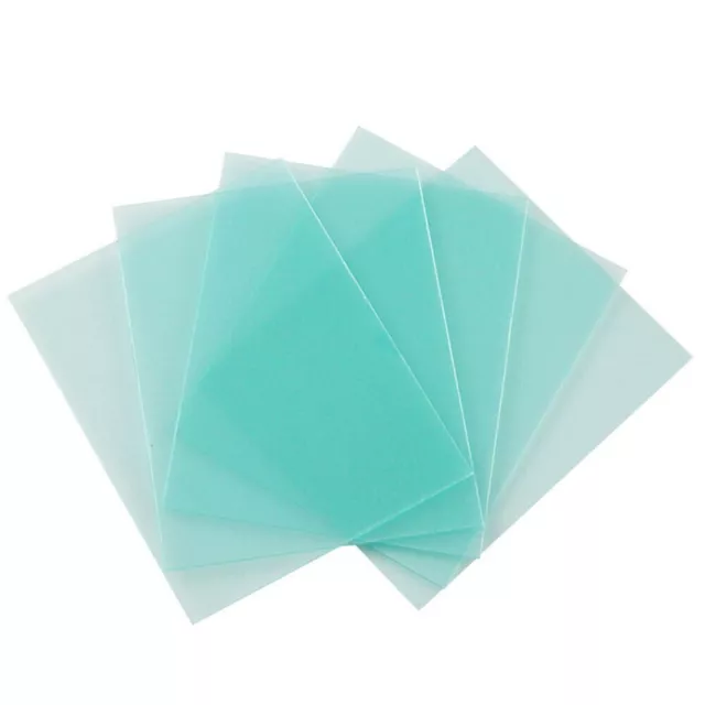 10x / Lot Transparent Soudure Casque Housse Lentille Protection Plaque Pièces