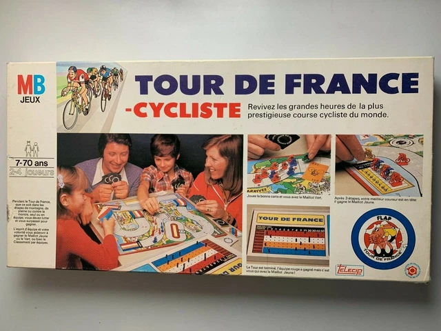 JEU DE SOCIETE Vintage // Mb // Tour De France - Cycliste EUR 39,99 - PicClick FR