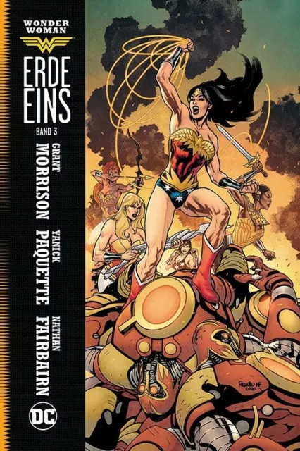 WONDER WOMAN: ERDE EINS #3 HC  lim.222 Ex. VARIANT-HARDCOVER  Grant Morrison