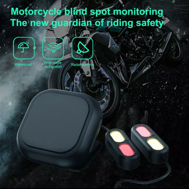 Motorcycle Millimeter Wave Radar BSD Blind Spot Monitoring Detection System