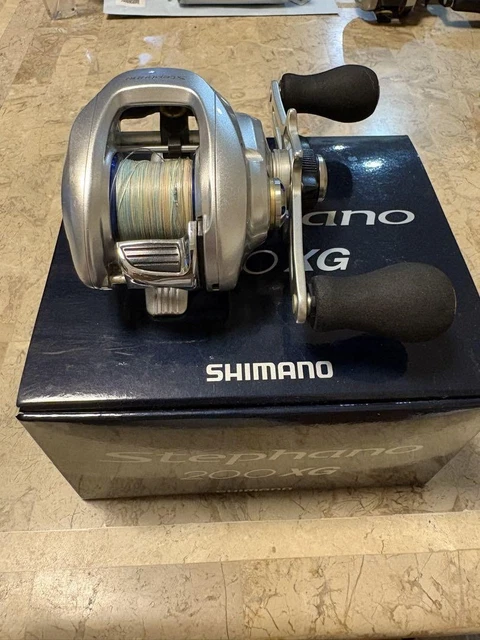 シマノstephano 200XG Shimano Curado 200XG K Low Profile Baitcasting Reel for