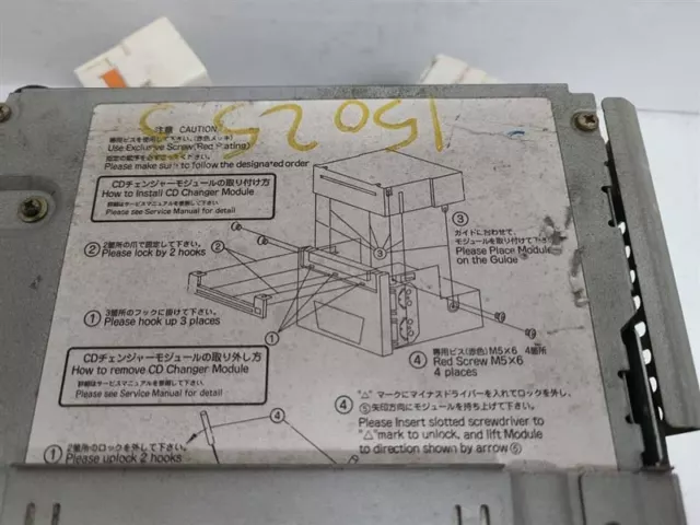 Audio Equipment Radio CD Player Fits 02-04 MAZDA TRIBUTE 486910 3