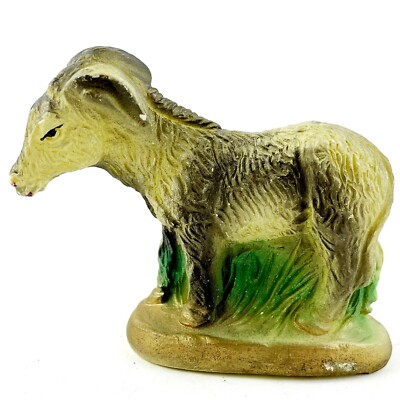 nativity donkey figurine