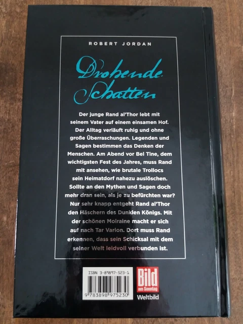 Drohende Schatten Fantasy-Bibliothek Band 3 von Robert Jordan 2
