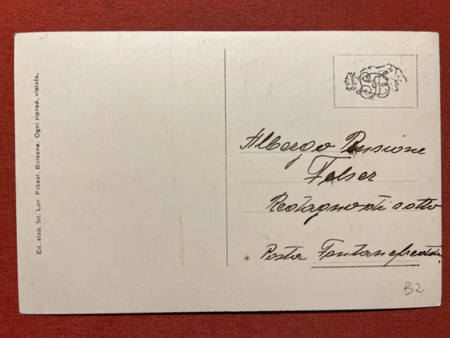 Cartolina - Albergo - Pensione Folder - Redagno di Sotto - 1950 ca. 2