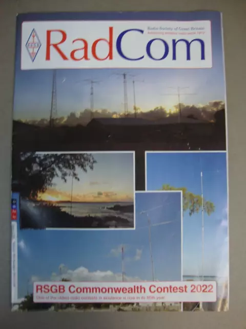 6 x RadCom Magazine Oct 2020, June, July, Sept, Nov, Dec 2022 (Radio Society) 3