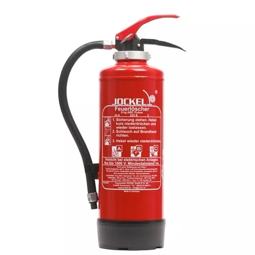 Jockel® Feuerlöscher Pulveraufladelöscher 6 kg P 6 HK