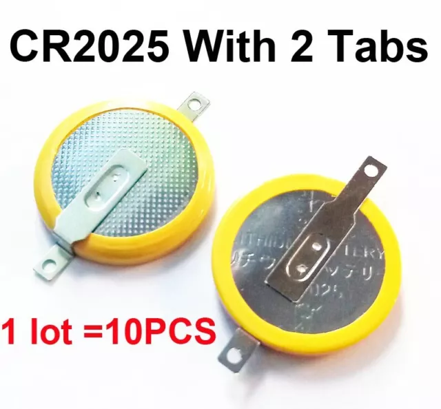 20x CR2032 with solder tabs 3V Batteries for GameBoy Advance Pokemon New