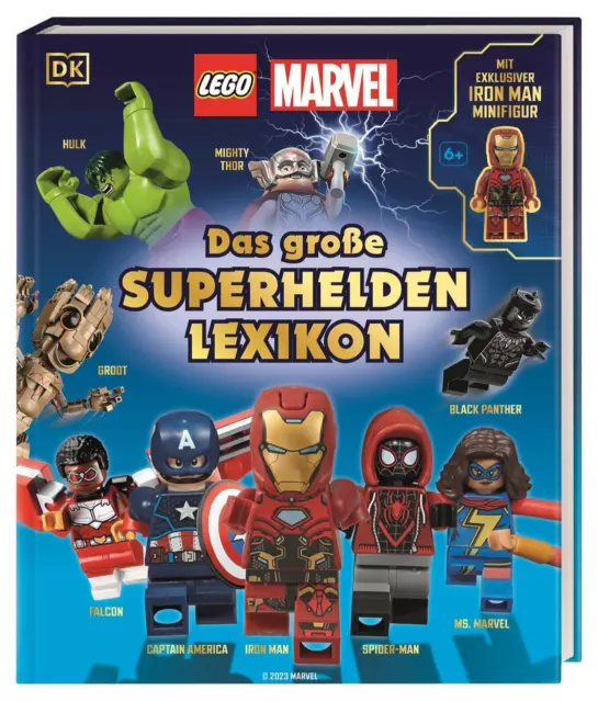 LEGO® Marvel Das große Superhelden Lexikon Simon Hugo (u. a.) Buch 160 S. 2024