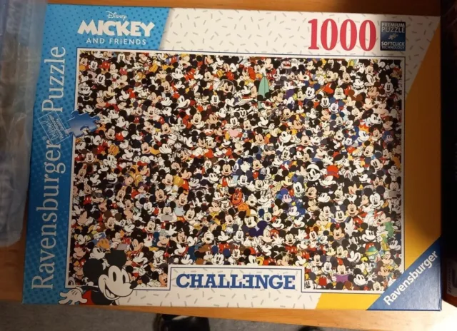 Ravensburger Puzzle 1000 Teile - Disney - Challenge - Mickey and Friends