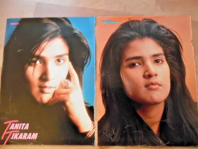 2x TANITA TIKARAM --- Bravo-A4 28 x 21 cm Clipping B 247
