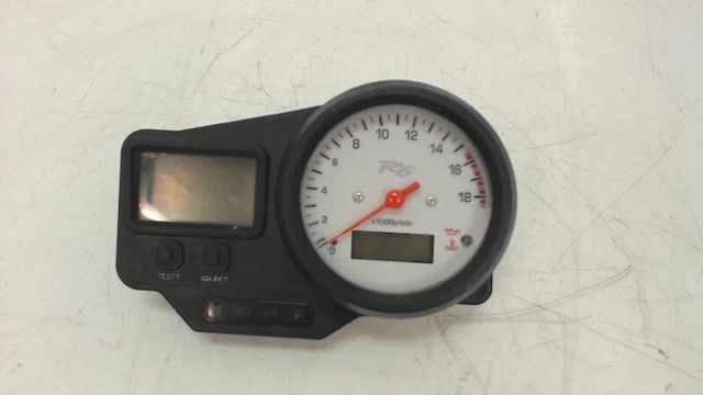 TACHOEINHEIT KMH INSTRUMENT PANEL Yamaha YZF R6 2001-2002 2001 ...