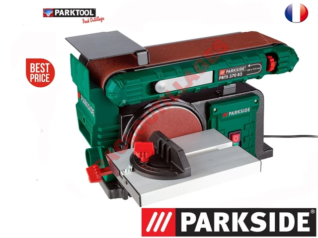 PARKSIDE LEVIGATRICE A Nastro / Disco » Pbts 370 «, 370 W EUR 160,02