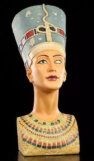 Nofretete Figur Büste groß 49cm - Ägypten Statue Deko