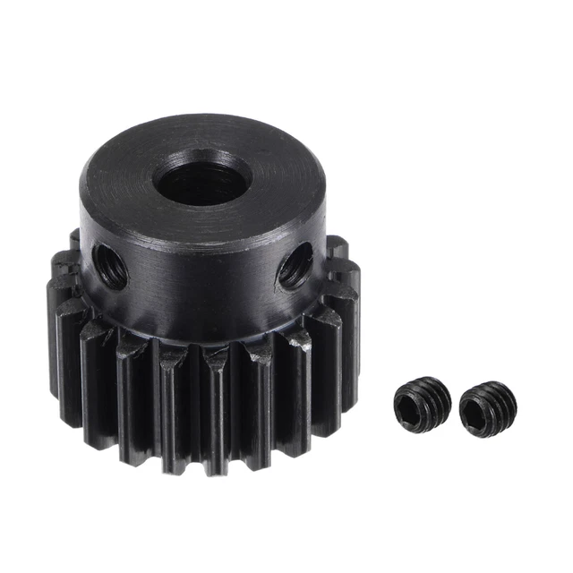 6mm Blende 20T Modul 1 15 # Stahl Spur Differential Ritzel Motor Getriebe