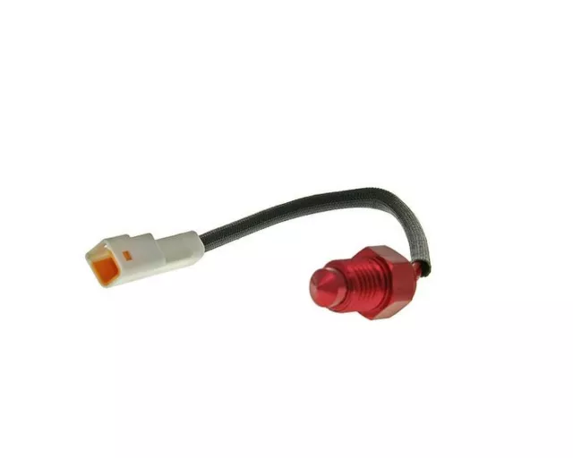 Sonde de température KOSO 0-250 degrés, fiche blanche - M10xP1,25