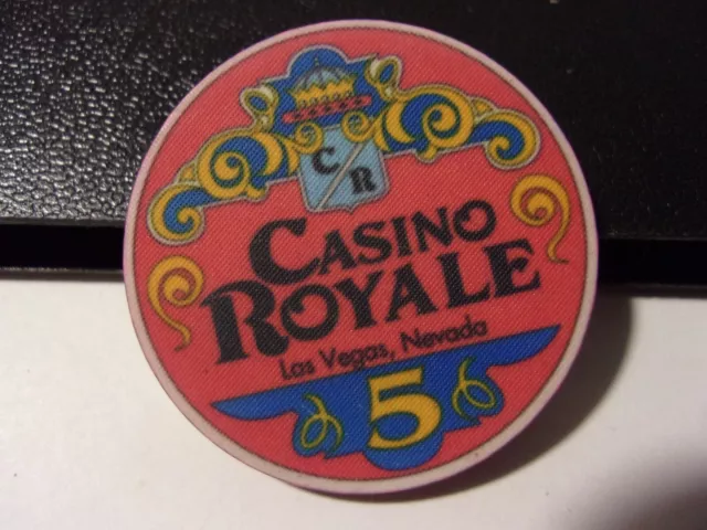CASINO ROYALE HOTEL $5 hotel casino gaming poker chip - Las Vegas, NV